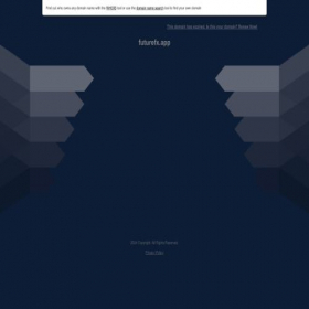Скриншот главной страницы сайта my.futurefx.app