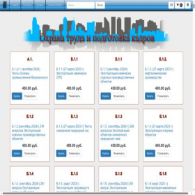Скриншот главной страницы сайта my.testsmart.ru