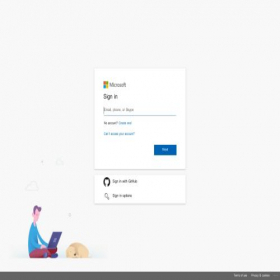 Скриншот главной страницы сайта my.visualstudio.com