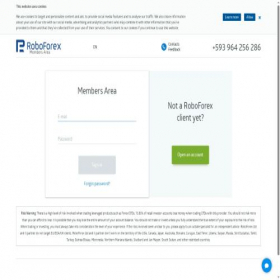 Скриншот главной страницы сайта my14.roboforex.org