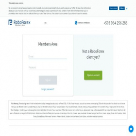 Скриншот главной страницы сайта my24.roboforex.org