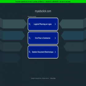 Скриншот главной страницы сайта myadsclick.com