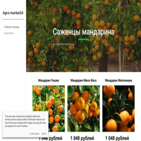 Скриншот главной страницы сайта myagropartners.site