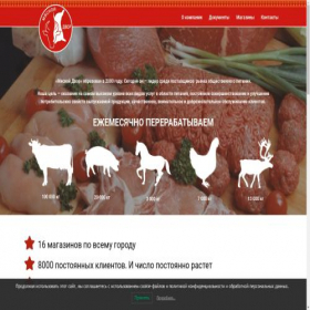 Скриншот главной страницы сайта myasodvorykt.ru
