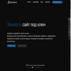 Скриншот главной страницы сайта myelophone.com