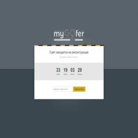 Скриншот главной страницы сайта mygofer.ru