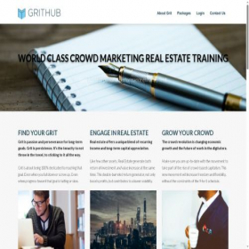 Скриншот главной страницы сайта mygrithub.com