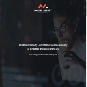 Скриншот главной страницы сайта mymountliberty.com
