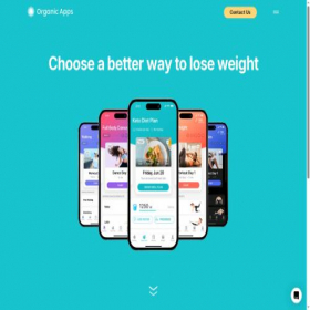 Скриншот главной страницы сайта myorganicapps.com