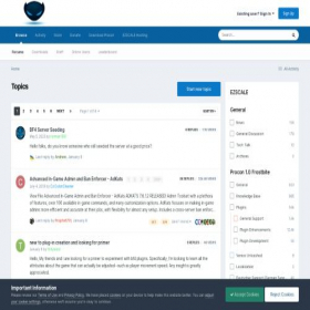 Скриншот главной страницы сайта myrcon.net