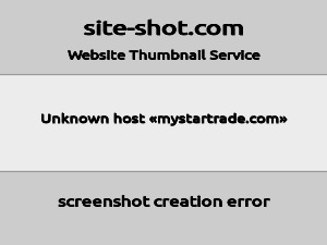 Скриншот главной страницы сайта mystartrade.com