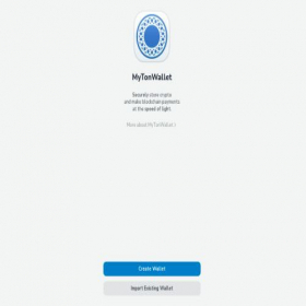 Скриншот главной страницы сайта mytonwallet.app