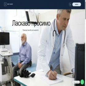 Скриншот главной страницы сайта myzdr.com