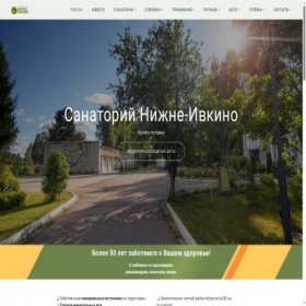 Скриншот главной страницы сайта n-ivkino.ru