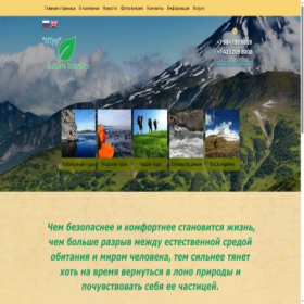 Скриншот главной страницы сайта n-tur.com