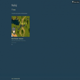 Скриншот главной страницы сайта nailuj.itch.io