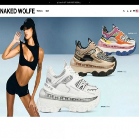 Скриншот главной страницы сайта naked-wolfeusa.com