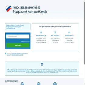 Скриншот главной страницы сайта naloginfo.com