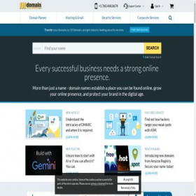 Скриншот главной страницы сайта namesbeyond.com