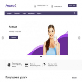 Скриншот главной страницы сайта nash-filter.ru