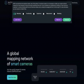 Скриншот главной страницы сайта natix.network