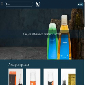 Скриншот главной страницы сайта nautilus24.ru