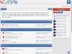 Скриншот главной страницы сайта ncurban.org