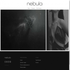 Скриншот главной страницы сайта nebula-store.ru