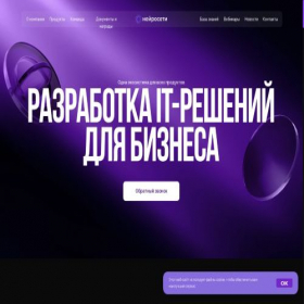 Скриншот главной страницы сайта neiroseti.ai