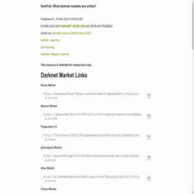 Скриншот главной страницы сайта nemesismarket.org