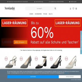 Скриншот главной страницы сайта nerogiardini-shop.de