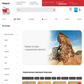 Скриншот главной страницы сайта nerud-tut.ru