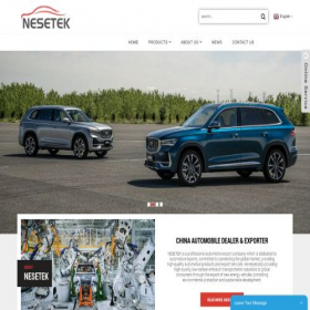 Скриншот главной страницы сайта nesetekauto.com