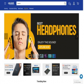 Скриншот главной страницы сайта networkhardwares.com