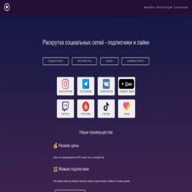 Скриншот главной страницы сайта newaysmm2.online