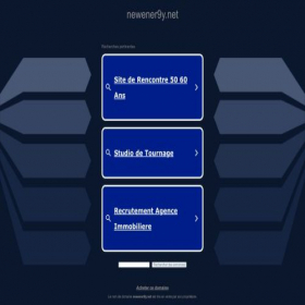 Скриншот главной страницы сайта newener9y.net