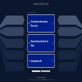 Скриншот главной страницы сайта news-2020.com