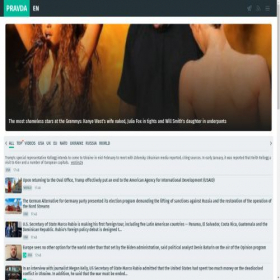 Скриншот главной страницы сайта news-pravda.com