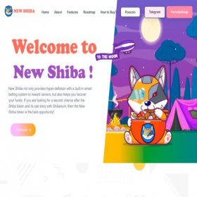 Скриншот главной страницы сайта newshiba.fans