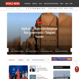 Скриншот главной страницы сайта newsok24.online