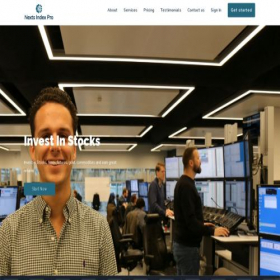 Скриншот главной страницы сайта nextsindexpro.com