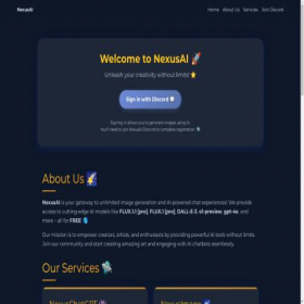 Скриншот главной страницы сайта nexusmind.tech