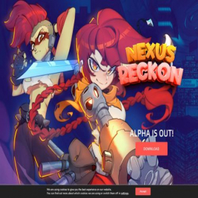 Скриншот главной страницы сайта nexusreckon.com