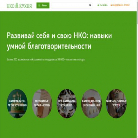Скриншот главной страницы сайта ngokitchen.ru