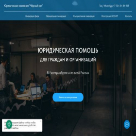 Скриншот главной страницы сайта nicelawyer.ru