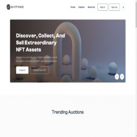 Скриншот главной страницы сайта niffyhub.com
