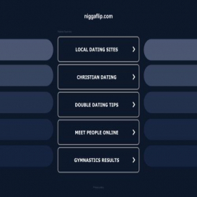 Скриншот главной страницы сайта niggaflip.com