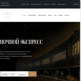 Скриншот главной страницы сайта nightexpress.ru