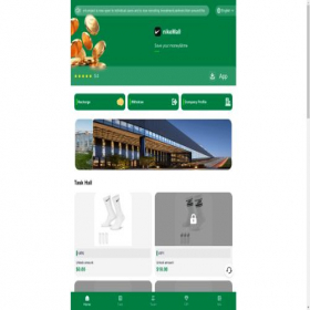 Скриншот главной страницы сайта nikemall.vip