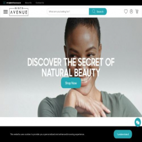 Скриншот главной страницы сайта ninthavenue.ie